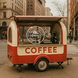 Camion-Restaurant 2026, Remorque de Restauration Rapide Mobile d'Extérieur, Camion-Restaurant Personnalisé avec Cuisine Complète - Product Image 2