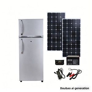12V/24V 200-249L Compressor Solar-Powered <b>Refrigerator</b> China-Made Silver Model for Africa South America Middle East Cross-Border - Product Image 5