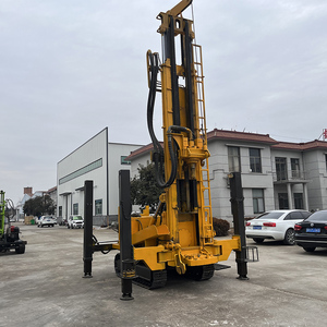 350 Meter Volledig Hydraulische Rupsbanden Waterputboorinstallatie Diesel voor Huis Boerderij Nieuwe Versnellingsbak Pomp Boorhamer - Product Image 1