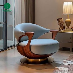 <span class=keywords><strong>Fauteuil</strong></span> de luxe Moontree, <span class=keywords><strong>design</strong></span> moderne, pivotant à 360 degrés, pour villa haut de gamme en Italie, chaise d'appoint pour salon, chaise de détente - Product Image 4