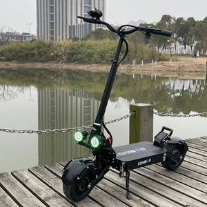 Patinete Eléctrico de 6000W con Doble Motor, Todoterreno, 11 Pulgadas, Autonomía de 60-120KM, 60V 40Ah 30Ah, Plegable para Adultos - Product Image 1