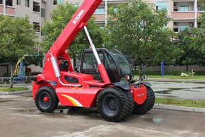 3.5 טון/4 טון טלסקופי הנדלר telehandler עם ארבעה גלגלים כונן terrain המלגזה - Product Image 4
