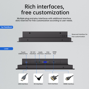 Bolinia <strong>15</strong>.6" 10-Point Capacitive <strong>Touch</strong> <strong>Screen</strong> <strong>Monitor</strong> VGA <strong>Input</strong> Industrial-Grade <strong>LCD</strong> Display High-Sensitivity <strong>Touch</strong> Panel - Product Image 4