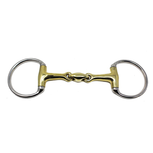 อุปกรณ์ขี่ม้า ผลิตภัณฑ์สำหรับม้า บิตแบบ Snaffle สำหรับม้า ราคาประหยัด - Product Image 1
