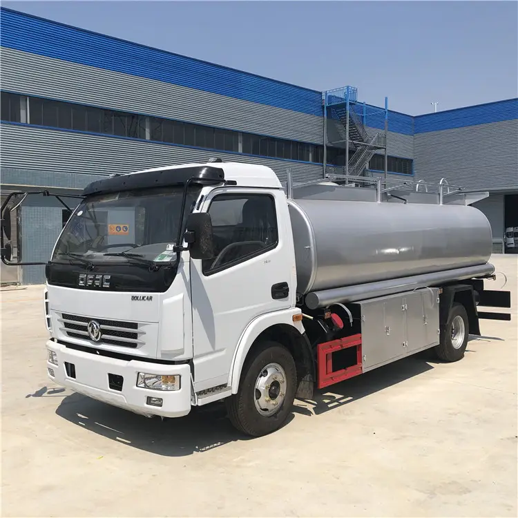 8000 liters DONGFENG diesel tanker truck with fuel dispensing system
