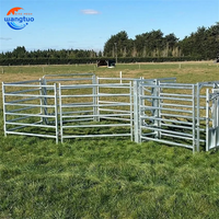 Paneles y Puertas Móviles para Corrales de Ganado, Caballos y Otros Animales, Resistentes, de 6 Pies de Alto y 12 Pies de Largo, Fabricados en EE. UU.