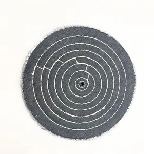 Supporto OEM & ODM strumento abrasivo cucito tipo di cotone ruota di lucidatura per la lucidatura