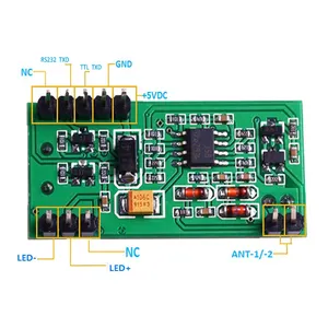 125khz Rfid Reader Rfid Reader Module 125khz Wg26 TTL RS232 For Embedded In Product