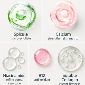 Siero Viso 30ml Illuminante e Rassodante con Blocco Idratante 24h, Film Rassodante Istantaneo al Calcio e Spicule di B12 - Product Image 5