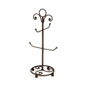 Antique Metal Kitchen Cup Stand Rack India Handmade Customized logo Print Stylish Antique Designer Classic Kitchen <b>Mug</b> Stand - Product Image 4