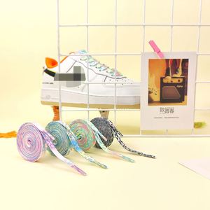 Cordones de Zapatos AF1 con Estampado de Leopardo Colorido de 8 mm de Ancho, Cordones Planos de Moda para Zapatillas de 80-160 cm, 16 Colores, Cordones de Poliéster - Product Image 3