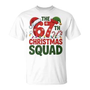 Camiseta del 67º Escuadrón Navideño, Ropa Familiar para las Fiestas - Product Image 1