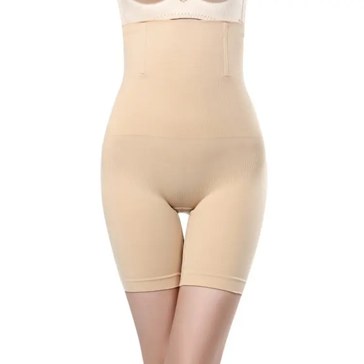 High Quality XS Size Seamless High-Waisted Tummy Tuck Pants Postpartum Flat Angle Safety Shapers for Women