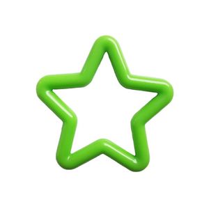 Werbeartikel Pentagramm-Ring Babyspielzeug Zubehör Kundenspezifische Bunte Plastikspielzeuge - Product Image 1