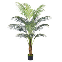 Palmier artificiel en plastique de grande taille en gros - Décoration écologique pour Thanksgiving et Noël pour la maison, le jardin et le bureau