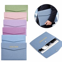 Porte-documents A4 en cuir personnalisé pour le rangement et les contrats d'achat – Accessoire professionnel
