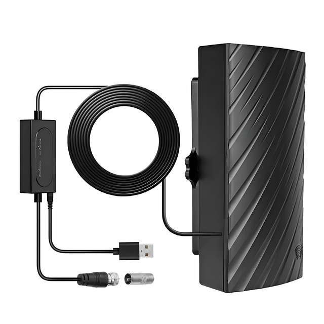 Customized Indoor Amplified Digital TV Support 4K Waterproof IPX4 Outdoor and Indoor Digital TV Antenna