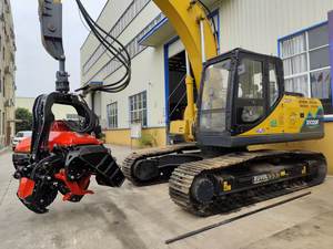 Tête de récolteuse forestière hydraulique XUVOL 750HP Max. Diamètre de coupe. 75 cm, attache pour excavatrice de 25 à 30 tonnes, abattage de gros arbres - Product Image 2