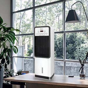 Xidnke đa chức năng dọc di động làm mát không khí tháp tiết kiệm năng lượng Sưởi ấm nhà Quạt làm mát AC/DC bán buôn sản phẩm nhựa - Product Image 6