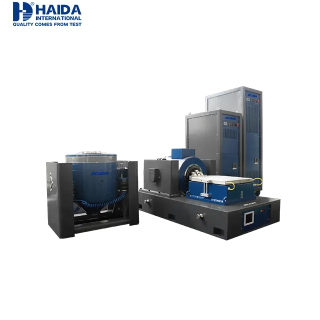 Sistema electrodinámico de prueba de vibración de 3 ejes de alta frecuencia