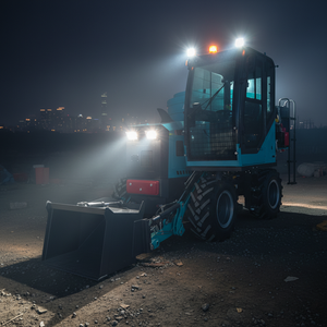 Mezcladora de <span class=keywords><strong>boca</strong></span> plana totalmente hidráulica, mezcladora de hormigón autopropulsada con tracción delantera, certificación CE incluida - Product Image 6