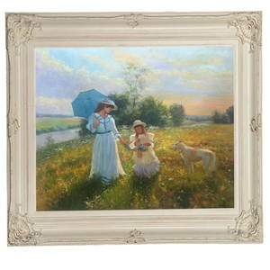 Maîtres anciens de qualité muséale Huile sur toile Art Decor Reproduction d'artiste célèbre pour la décoration intérieure Art Deco Design Fonction suspendue - Product Image 5