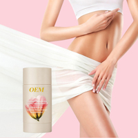 Baume hydratant et apaisant pour les soins intimes féminins, pour une peau soyeuse et lisse, soin corporel féminin, OEM, marque privée, vente en gros