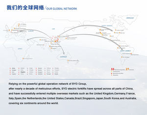 Nieuwe 3 Punts Vorkheftruck Volledig Elektrische Vorkheftruck 1/3/5 Ton Tractor Voor Verkoop Byd Contrabalanced Vorkheftruck - Product Image 5