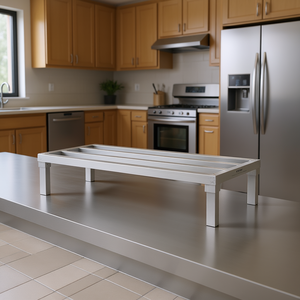 Étagère de rangement en aluminium Vevor 36 x 20 x 8 pouces, étagère de cuisine fixe, design industriel, autoportante - Product Image 2