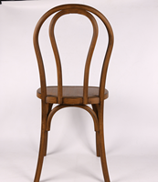 Chaises en résine plastique châtain empilables de 800 lb pour banquets, réceptions, événements et mariages – Vente en gros