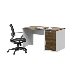 Bán Buôn Hiện Đại Công Nghiệp Gỗ Máy Tính Để Bàn Viết Trạm Làm Việc Bàn Máy Tính Bảng Bàn Với Ghế Cho Văn Phòng - Product Image 3