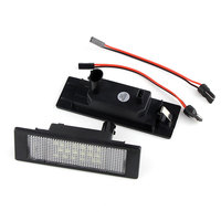 Lampe de plaque d'immatriculation led blanche 12v pour BMW série 1 E87N E85 Z4 E86 série 6 E63 E64