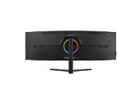 Moniteur de jeu incurvé ultra-large 49 pouces 5K 32:9 de qualité supérieure, 120 Hz, temps de réponse de 1 ms, 118 % sRGB pour PC Gaming