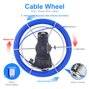Wopson OEM/ODM Cầm Tay 7Mm Ống Kính Không Thấm Nước Hệ Thống Thoát Nước Máy Ảnh Kiểm Tra Đường Ống Borescope Kiểm Tra Máy Ảnh Với Đồng Hồ Truy Cập - Product Image 5