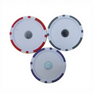 Fournisseur de puces magnétiques, puces en plastique perforées, marqueurs de balle de <span class=keywords><strong>golf</strong></span>, jetons de jeu, puces Texas pour jeux d'échecs et de cartes - Product Image 2