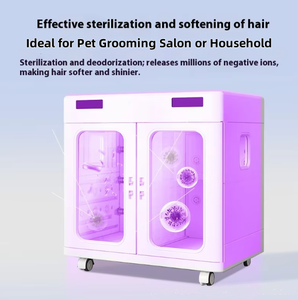 Grand séchoir pliable à double porte pour animaux de compagnie PetFit Salon de toilettage pour animaux de compagnie Séchoir pour chien de grande taille Golden Retriever <span class=keywords><strong>Alaska</strong></span> - Product Image 4