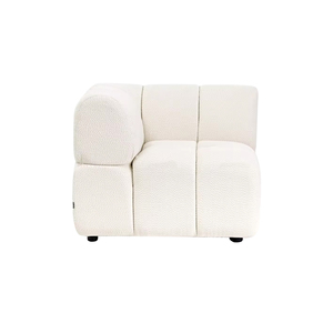 Comodo divano componibile a forma di L divano componibile bianco a nuvola dal Designer Navia per il soggiorno di un appartamento villa d'albergo. - Product Image 2