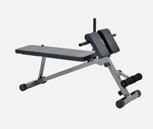 ZYFIT Roman Chair Back Extension Machine - Lower Back Hyperextension Bench - Adjustable Exercise Equipment for Home Gym
