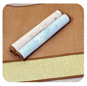 Double Layer <span class=keywords><strong>Cooling</strong></span> <span class=keywords><strong>Pet</strong></span> <span class=keywords><strong>Mat</strong></span> für Sommer große Bambus faser und Ice Silk <span class=keywords><strong>Pet</strong></span> Pad mit atmungsaktivem Design - Product Image 2