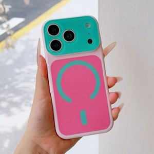 เคสโทรศัพท์มือถือพีซีบางเฉียบสีลูกกวาดแฟชั่นสตรีท สำหรับ iPhone 18 17 16 15 <span class=keywords><strong>14</strong></span> 13 12 <span class=keywords><strong>ProMax</strong></span> ดีไซน์<span class=keywords><strong>สี</strong></span>สันสดใส - Product Image 3