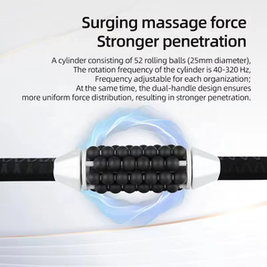 Fuerle <span class=keywords><strong>Handheld</strong></span> Deep Tissue <span class=keywords><strong>Massage</strong></span> walze Vibrierendes Roll <span class=keywords><strong>massage</strong></span> gerät Cellulite Removal Body Massager - Product Image 3