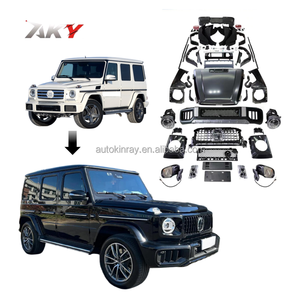 <span class=keywords><strong>Prix</strong></span> d'usine pour <span class=keywords><strong>Mercedes</strong></span> benz W463 Mise à niveau vers W465 Bodykit 2000 Modifié vers 2025 Exyerior PP Bumper Grille Haute Qualité - Product Image 1