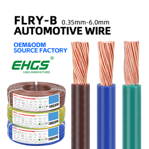 Kabel Otomotif EHGS FLRY-B XLPE Konduktor Tembaga Padat Dinding Tebal 50V untuk Kabel Harness Baterai Mobil Kontrol Pencahayaan - Product Image 1