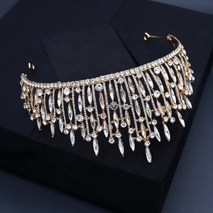Shenglan-corona ligera de lujo, diadema de cristal, 18 °, regalo de cumpleaños, tocado de diosa, novia y boda - Product Image 3