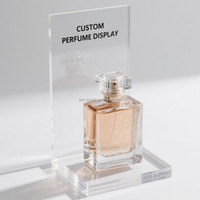 Présentoir de bouteille d'huile essentielle personnalisé de haute qualité support cosmétique en acrylique présentoir de parfum de maquillage