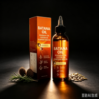 Huile de croissance capillaire Batana, soin capillaire professionnel, mélange naturel de romarin, de ricin et de graines de citrouille, formule rafraîchissante pour la réparation des cheveux