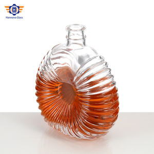 थोक कस्टम लोगो सुपर फ्लिंट ग्लास वाइन वोदका शराब की बोतलें 200 मिलीलीटर 375 मिली 500 मिलीलीटर 700 750 एमएल आकार - Product Image 6