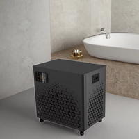 Enfriador de Agua OEM R290 Mini de 1 HP, Automático, de Alta Productividad, Refrigerado por Agua, Baño de Hielo