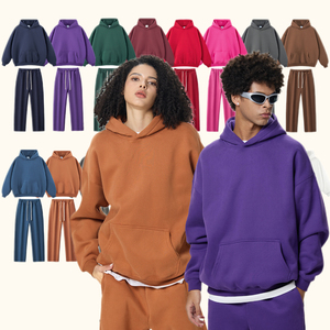 Maglione con cappuccio pesante 350 GSM da uomo <span class=keywords><strong>donna</strong></span> con felpa aderente in pile polare spessa felpa con cappuccio da <span class=keywords><strong>donna</strong></span> 0007 - Product Image 1