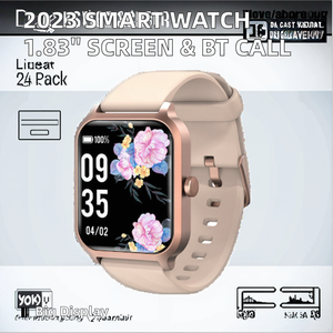 2023 New Arrival Smart Watch 1.83'' <strong>Large</strong> TFT Screen IP68 Plastic BT Call RTL8763EWE Heart Rate Sleep Tracker Fitness Tracker - Product Image 2